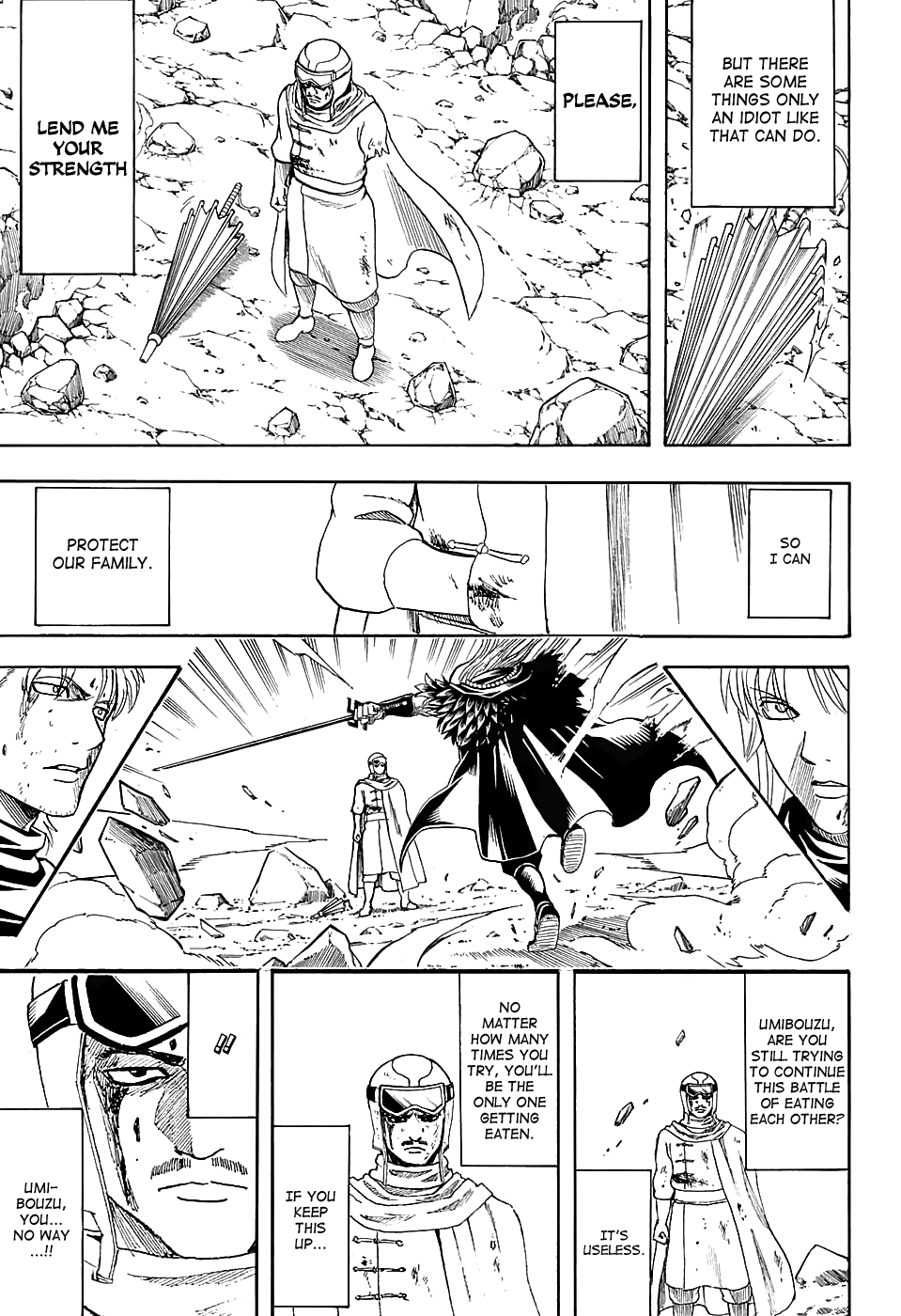 Halaman dari Gintama Chapter 582