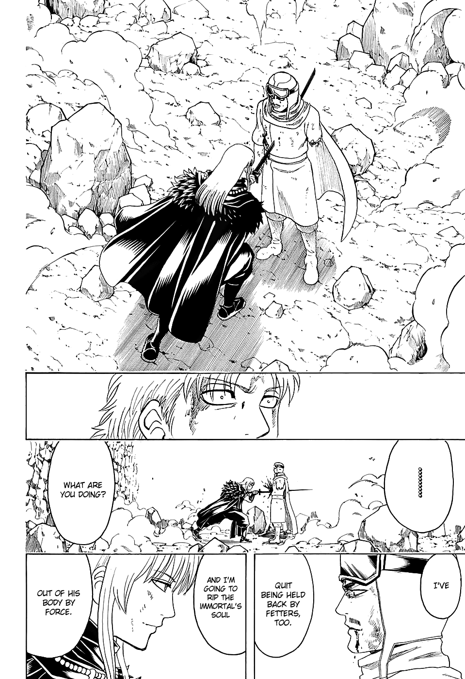 Halaman dari Gintama Chapter 582