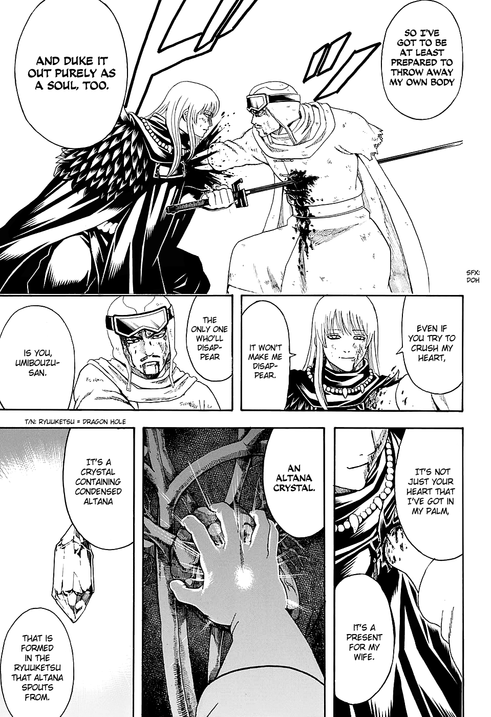 Halaman dari Gintama Chapter 582