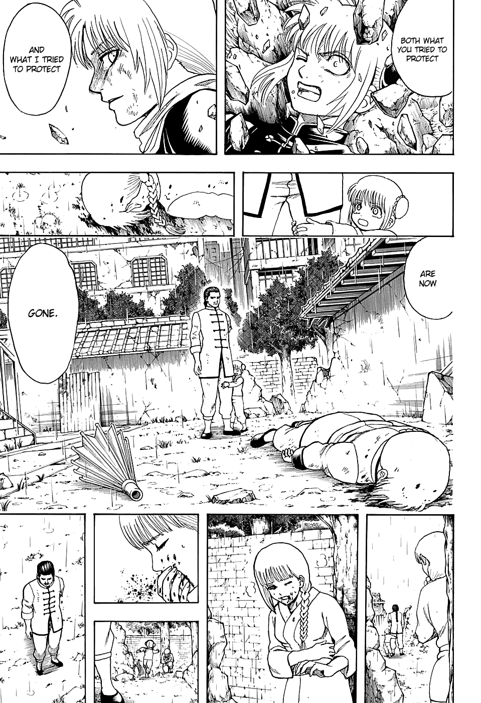 Halaman dari Gintama Chapter 582