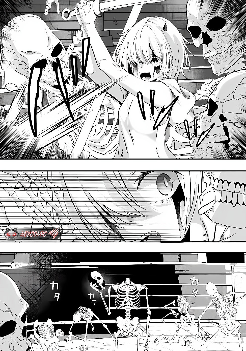 Moto Seikishidan, Ima wa Chukyu Boukensha.: Meikyuu de Suterareta Dorei ni Gohan o Tabesasetara Natsukaremashita Chapter 1 Page 2