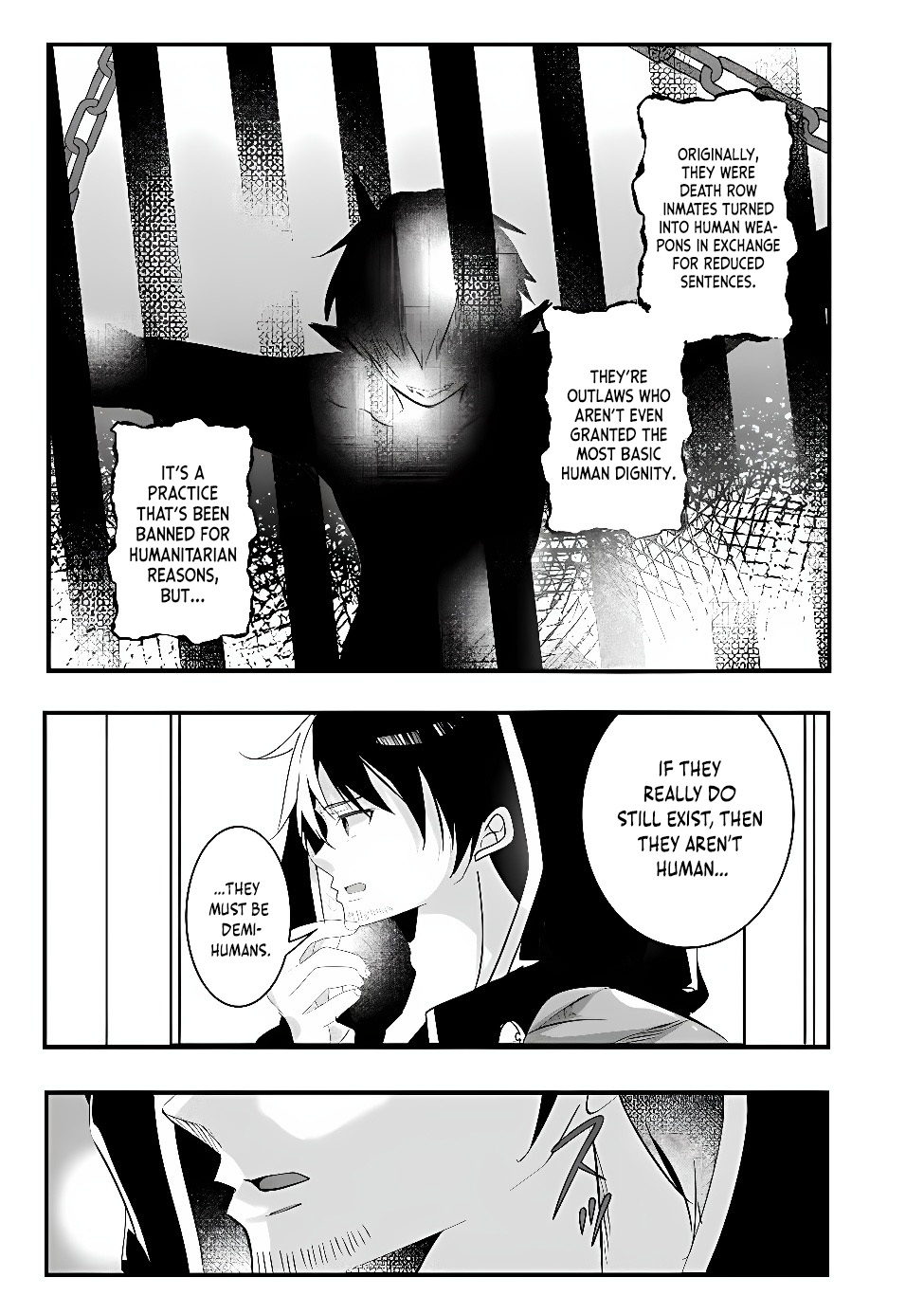 Moto Seikishidan, Ima wa Chukyu Boukensha.: Meikyuu de Suterareta Dorei ni Gohan o Tabesasetara Natsukaremashita Chapter 1 Page 25