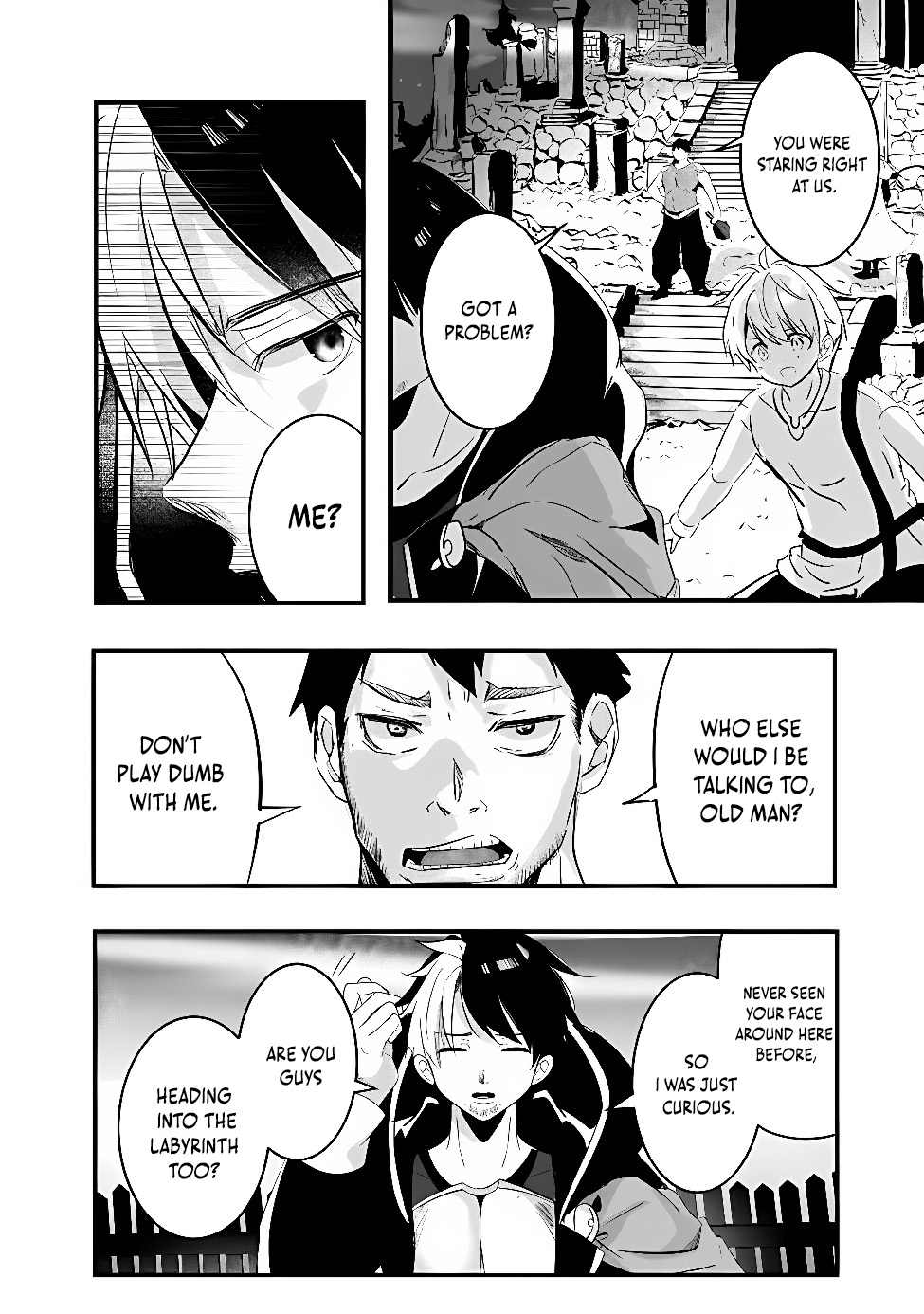 Moto Seikishidan, Ima wa Chukyu Boukensha.: Meikyuu de Suterareta Dorei ni Gohan o Tabesasetara Natsukaremashita Chapter 1 Page 30