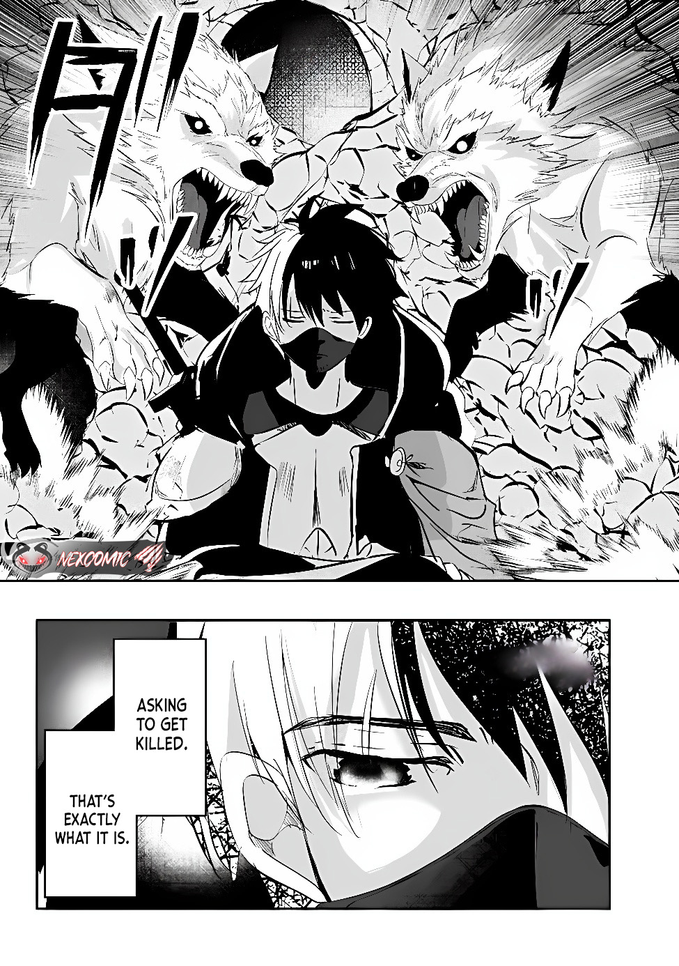 Moto Seikishidan, Ima wa Chukyu Boukensha.: Meikyuu de Suterareta Dorei ni Gohan o Tabesasetara Natsukaremashita Chapter 1 Page 45