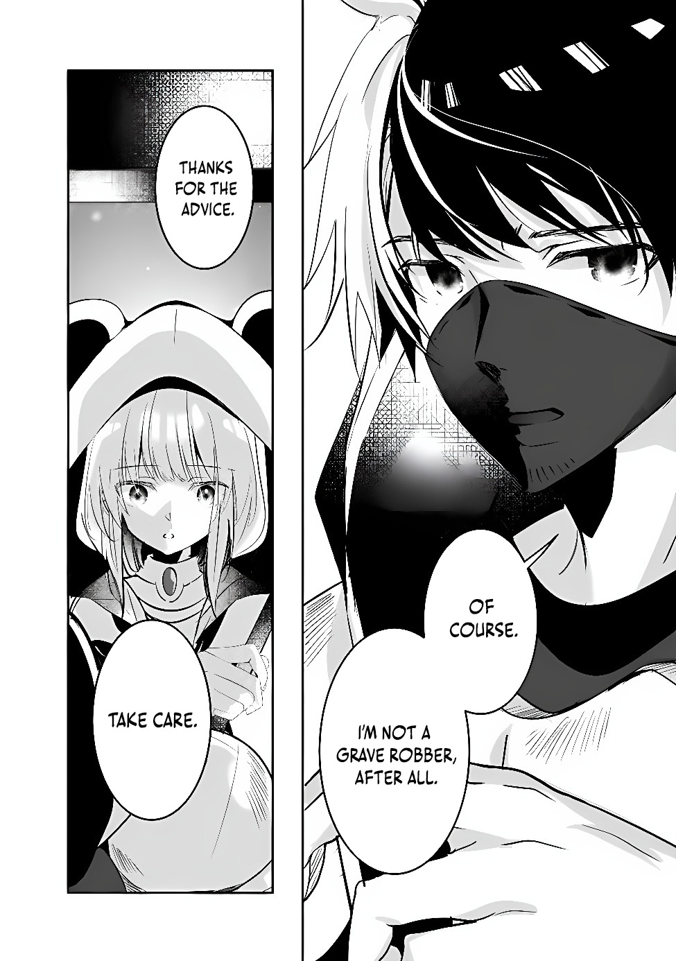 Moto Seikishidan, Ima wa Chukyu Boukensha.: Meikyuu de Suterareta Dorei ni Gohan o Tabesasetara Natsukaremashita Chapter 1 Page 52