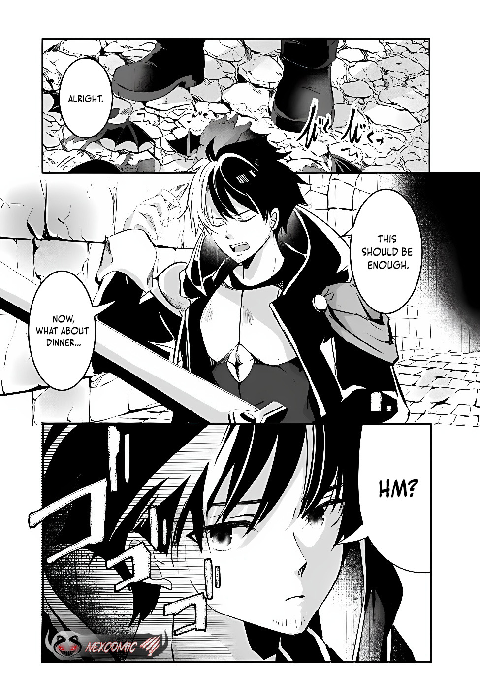 Moto Seikishidan, Ima wa Chukyu Boukensha.: Meikyuu de Suterareta Dorei ni Gohan o Tabesasetara Natsukaremashita Chapter 1 Page 7