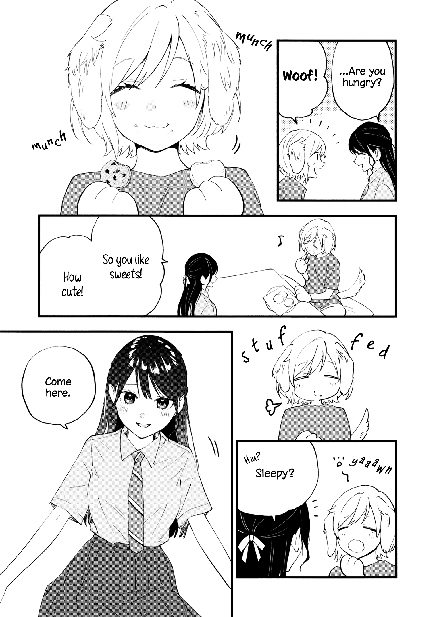 Halaman dari Yume de Furarete Hajimaru Yuri Chapter 13.7