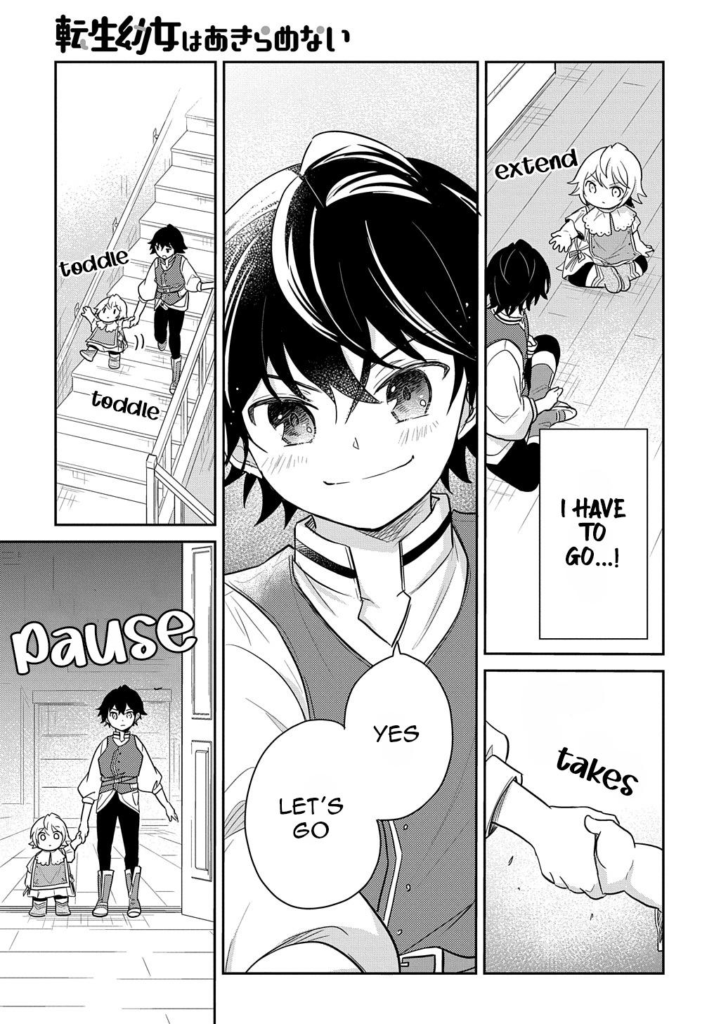 Halaman dari Tensei Youjo wa Akiramenai Chapter 27