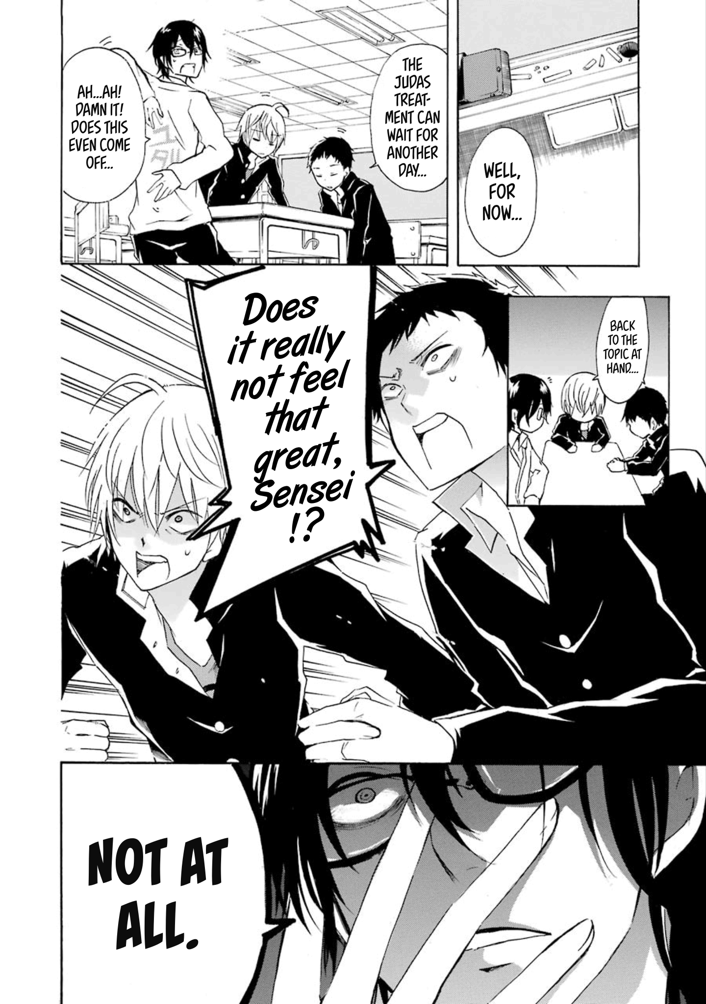Halaman dari Shonen Shoujo 18 kin Chapter 14