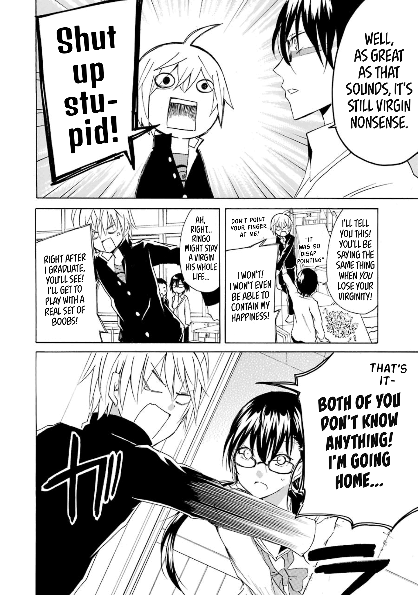 Halaman dari Shonen Shoujo 18 kin Chapter 14