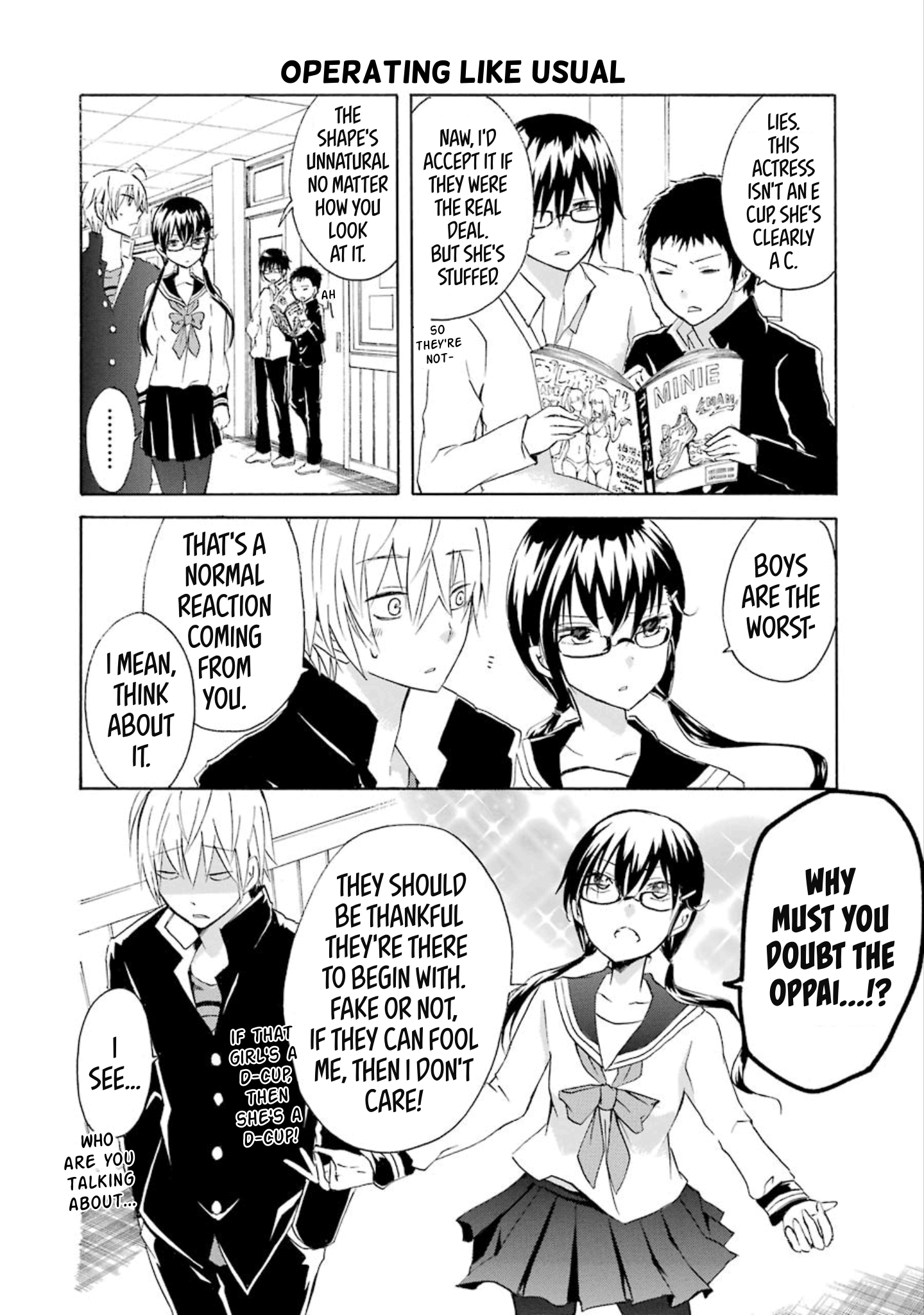 Halaman dari Shonen Shoujo 18 kin Chapter 14