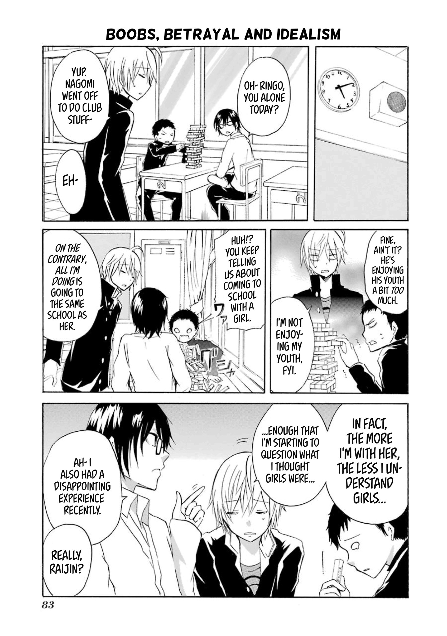 Halaman dari Shonen Shoujo 18 kin Chapter 14
