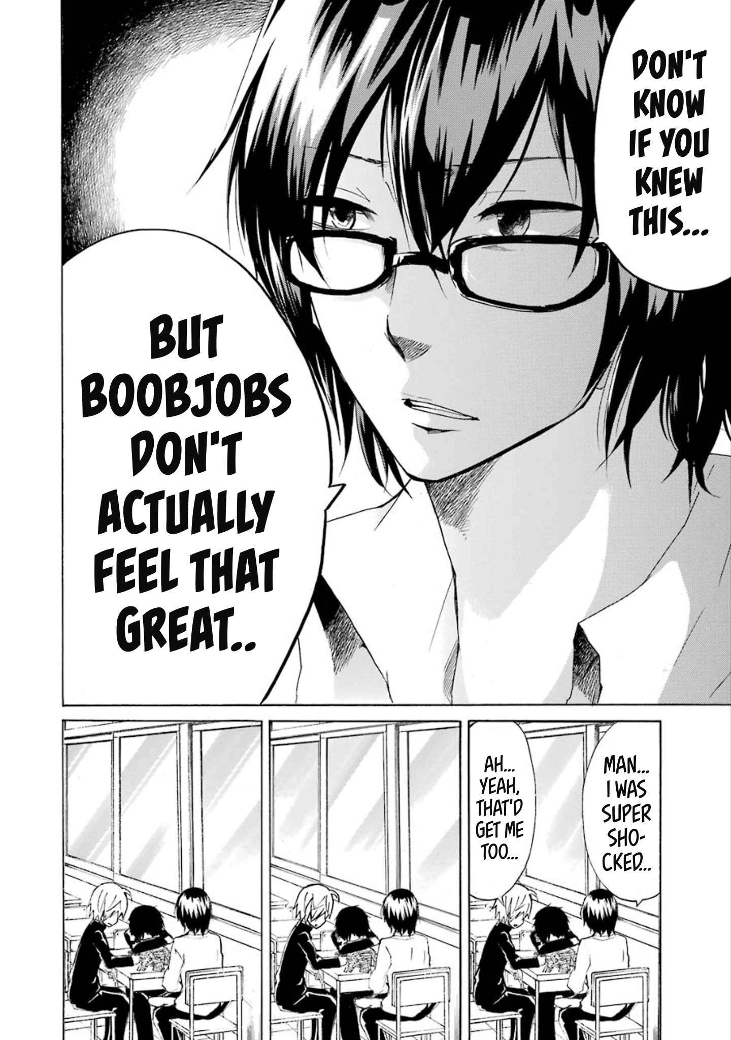 Halaman dari Shonen Shoujo 18 kin Chapter 14