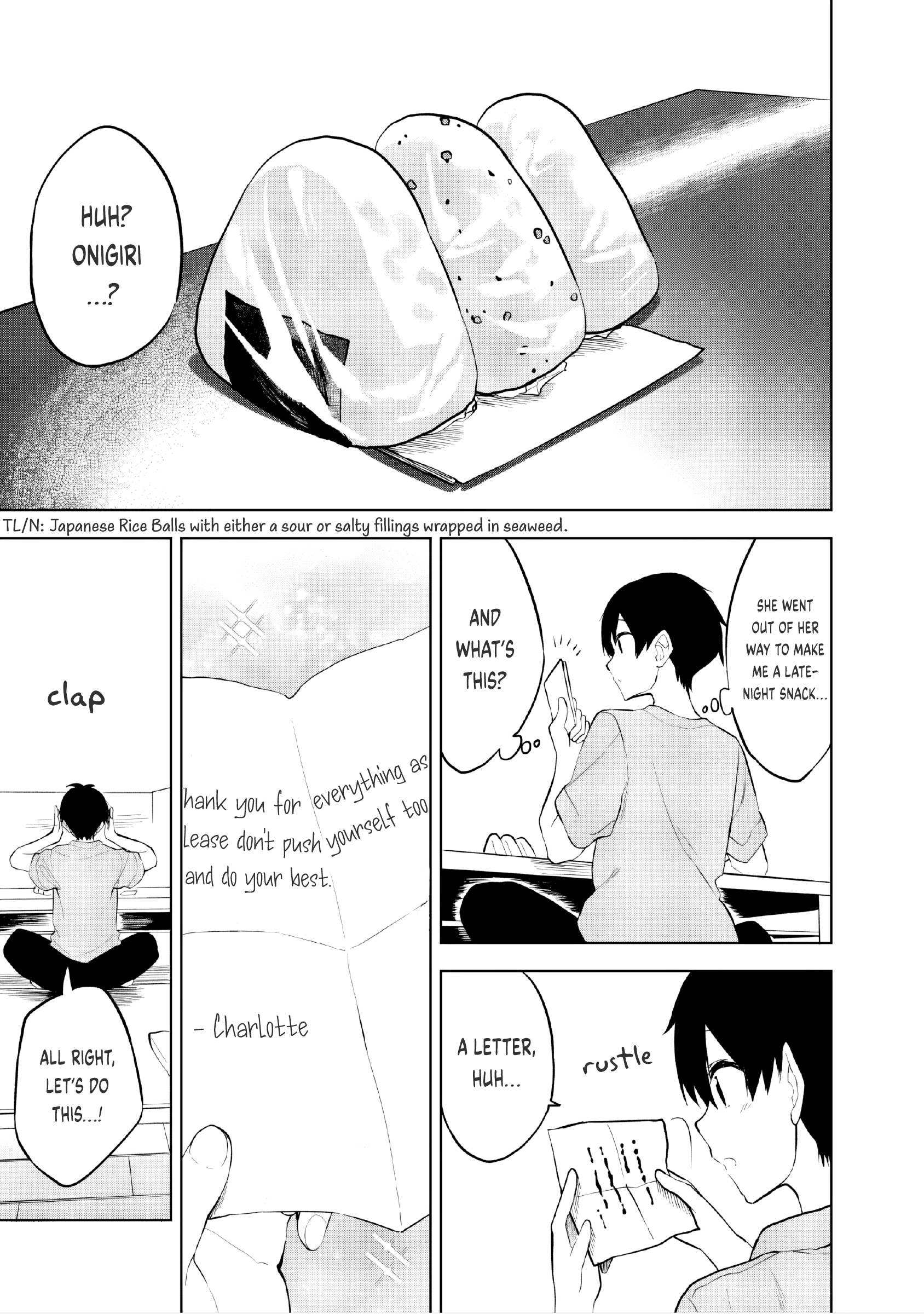 Halaman dari Maigo ni Natteita Youjo wo Tasuketara, Otonari ni Sumu Bishoujo Ryuugakusei ga Ie ni Asobi ni Kuru You ni Natta Ken ni Tsuite Chapter 15