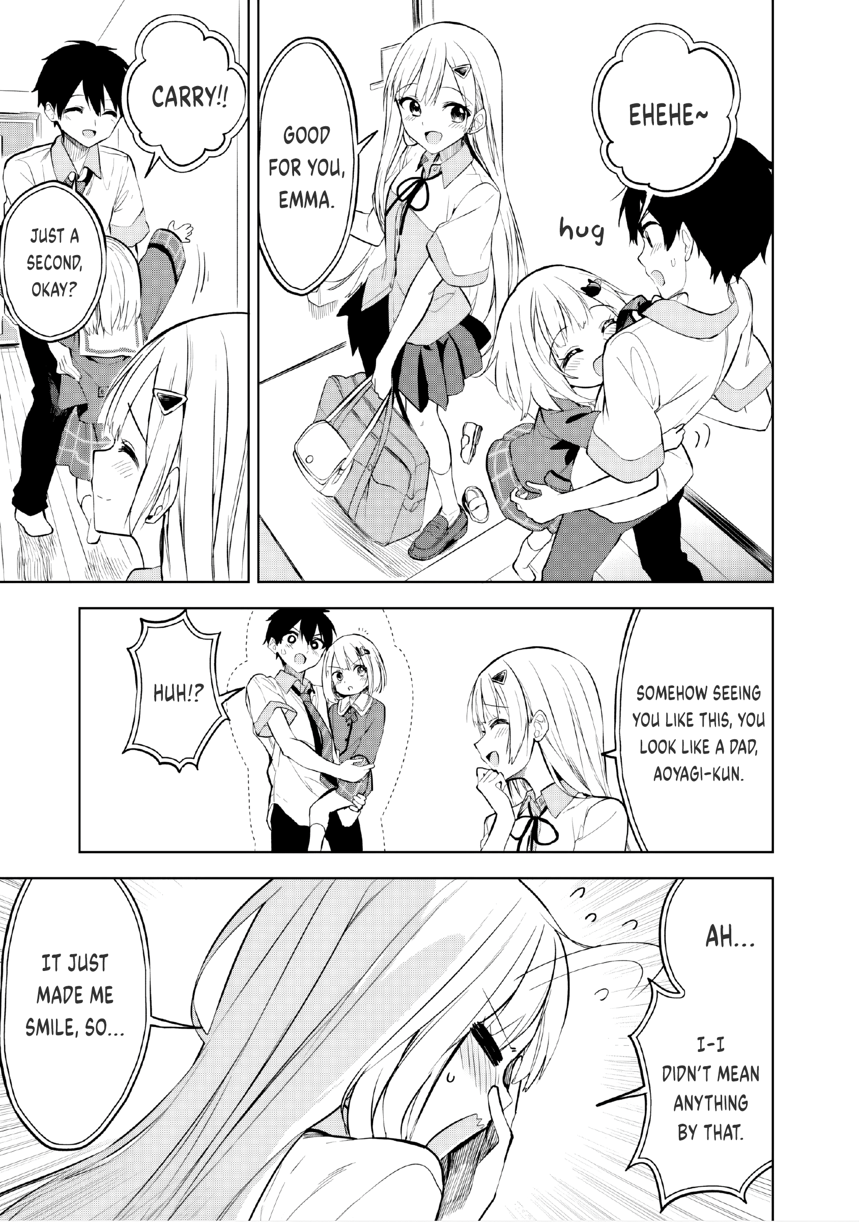 Halaman dari Maigo ni Natteita Youjo wo Tasuketara, Otonari ni Sumu Bishoujo Ryuugakusei ga Ie ni Asobi ni Kuru You ni Natta Ken ni Tsuite Chapter 15