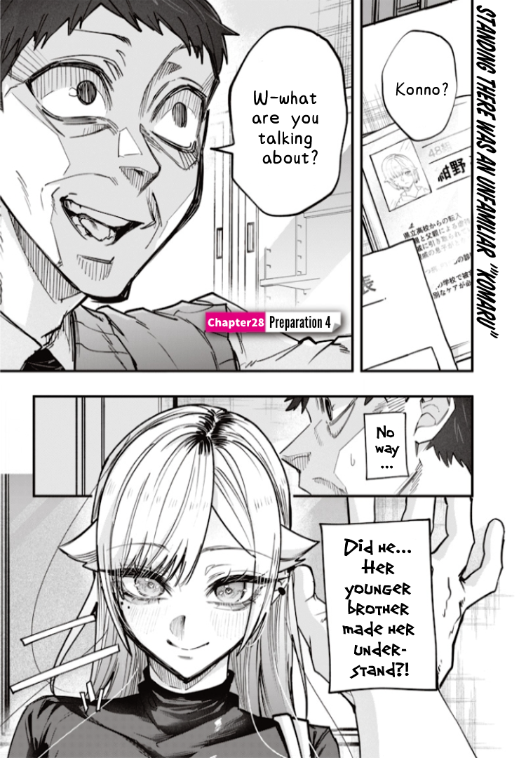 Halaman dari Namaiki na Gal Ane wo Wakaraseru Hanashi Chapter 28