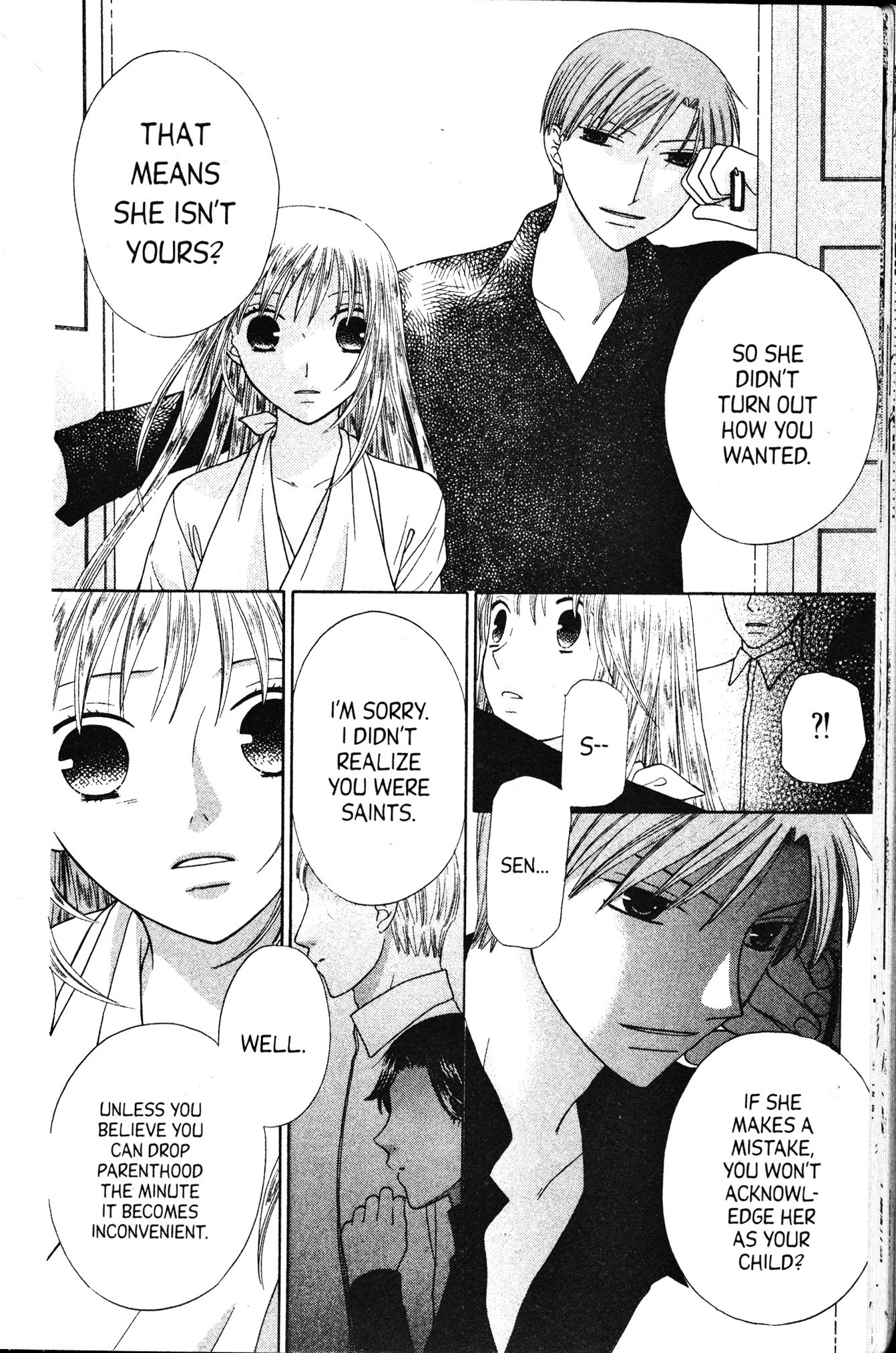 Halaman dari Fruits Basket Chapter 91