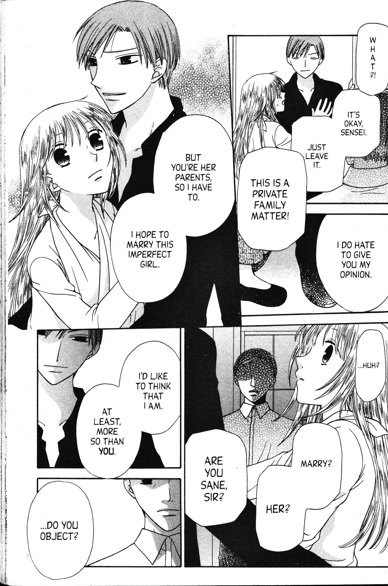 Halaman dari Fruits Basket Chapter 91