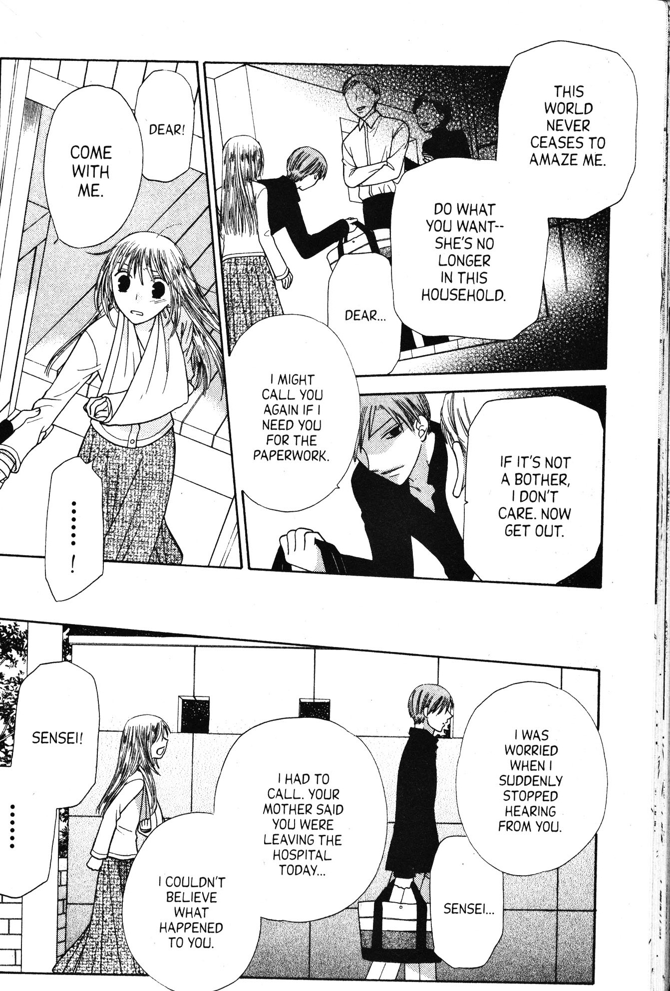 Halaman dari Fruits Basket Chapter 91