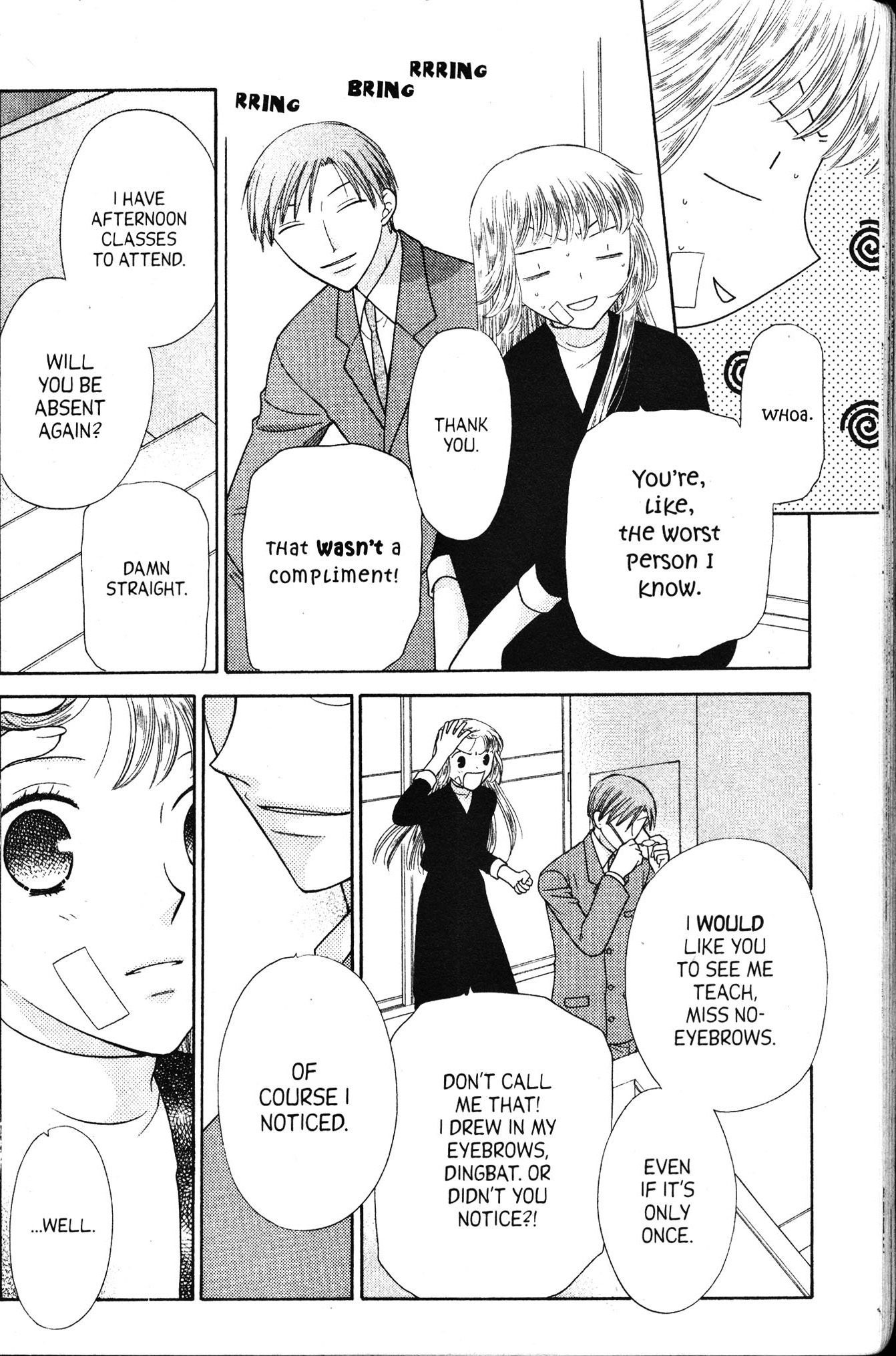 Halaman dari Fruits Basket Chapter 91