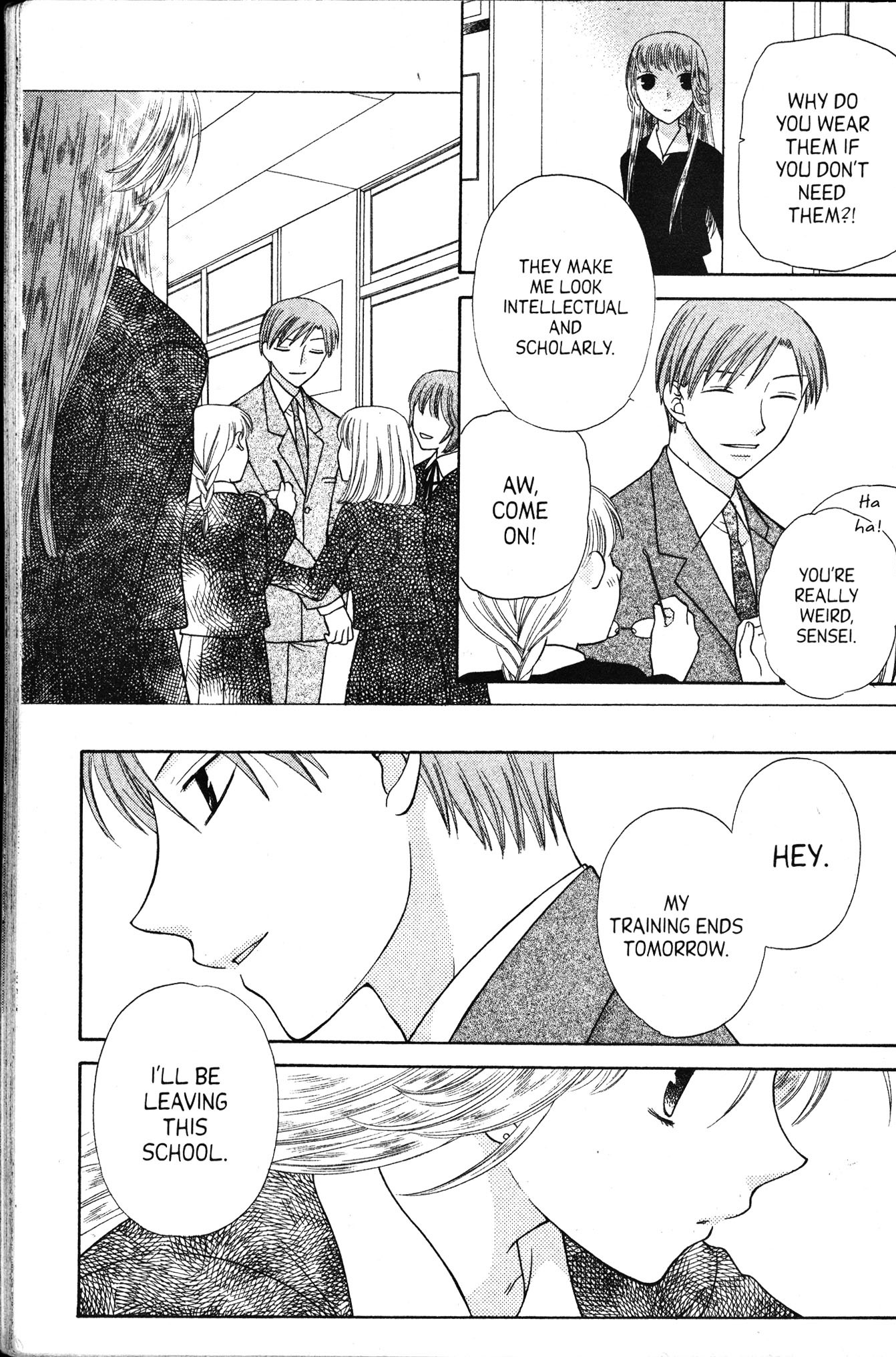 Halaman dari Fruits Basket Chapter 91