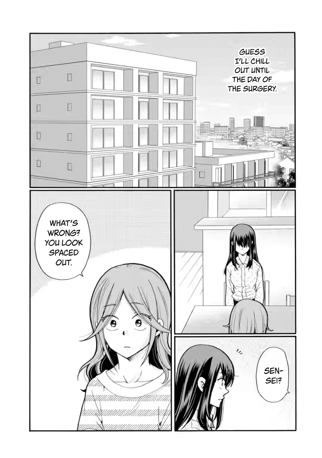 Sensei, Bokutachi wa Koroshiteimasen. Chapter 18 Page 13
