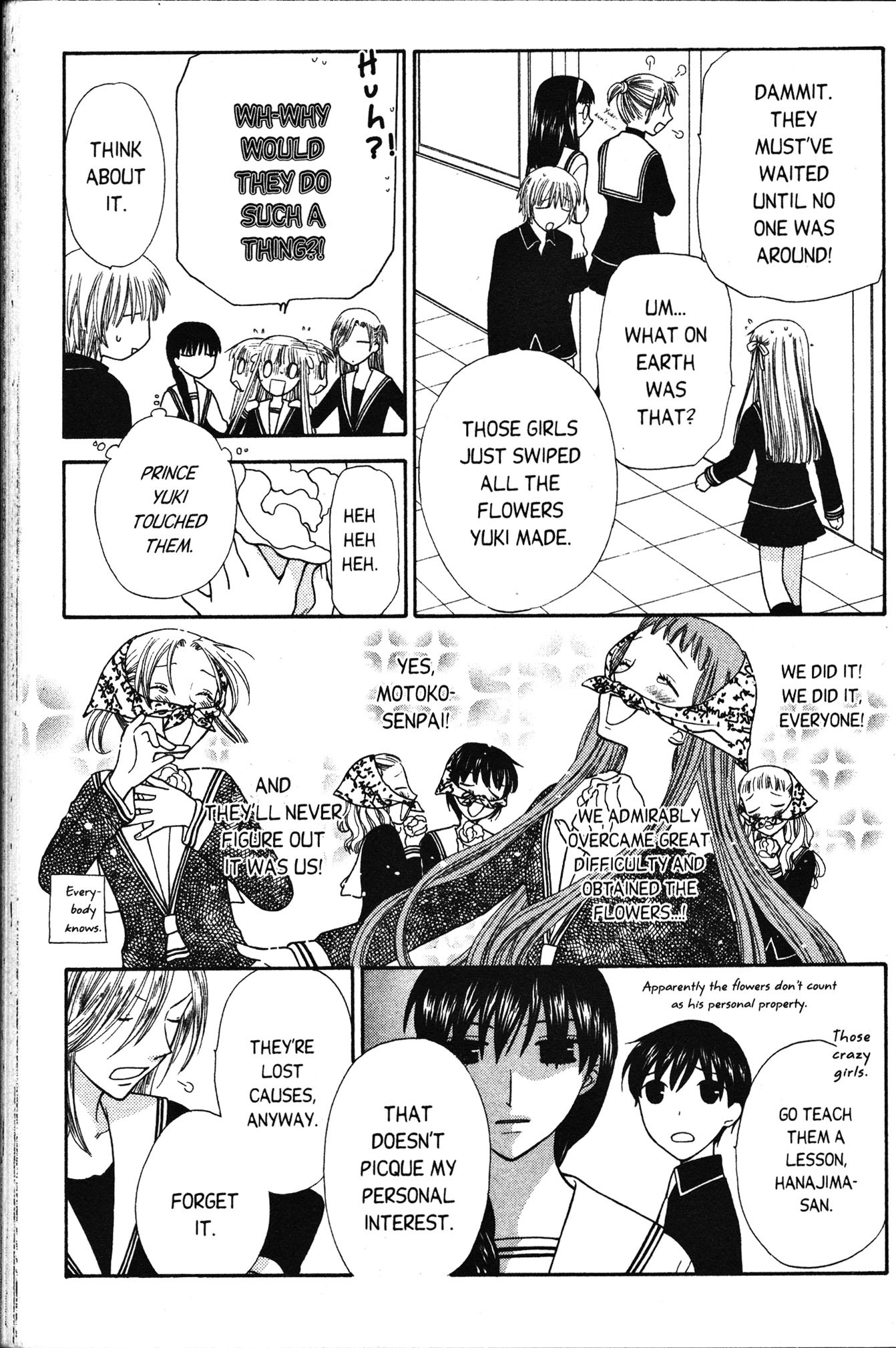 Halaman dari Fruits Basket Chapter 100