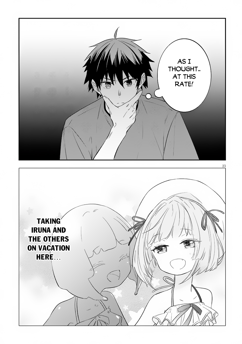 Halaman dari Maou ni Natta node, Dungeon Tsukutte Jingai Musume to Honobono Suru Chapter 51.2