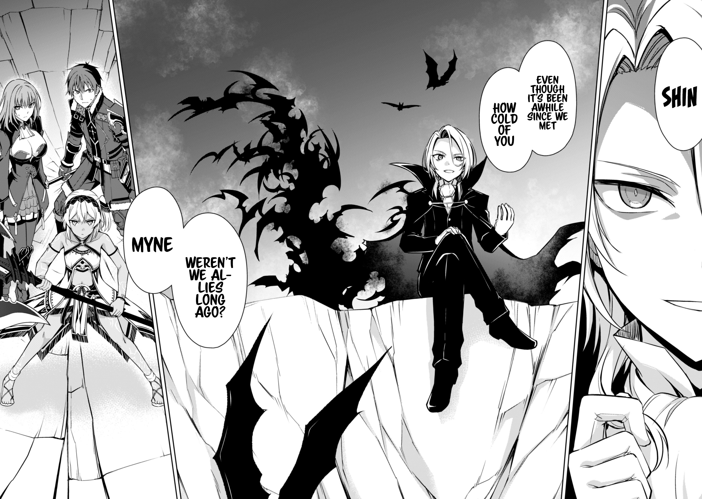 Halaman dari Boushoku no Berserk ~Ore dake Level to Iu Gainen wo Toppa suru~ Chapter 37