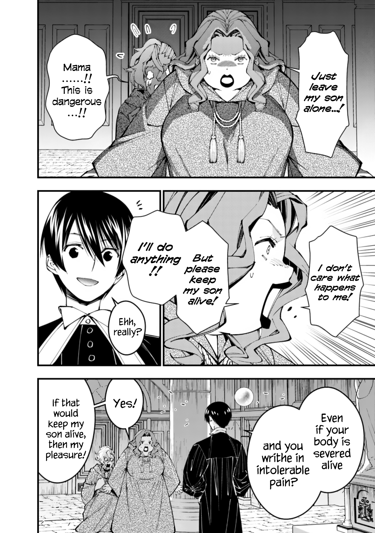 Halaman dari Fukushuu o Koinegau Saikyou Yuusha wa, Yami no Chikara de Senmetsu Musou Suru Chapter 95