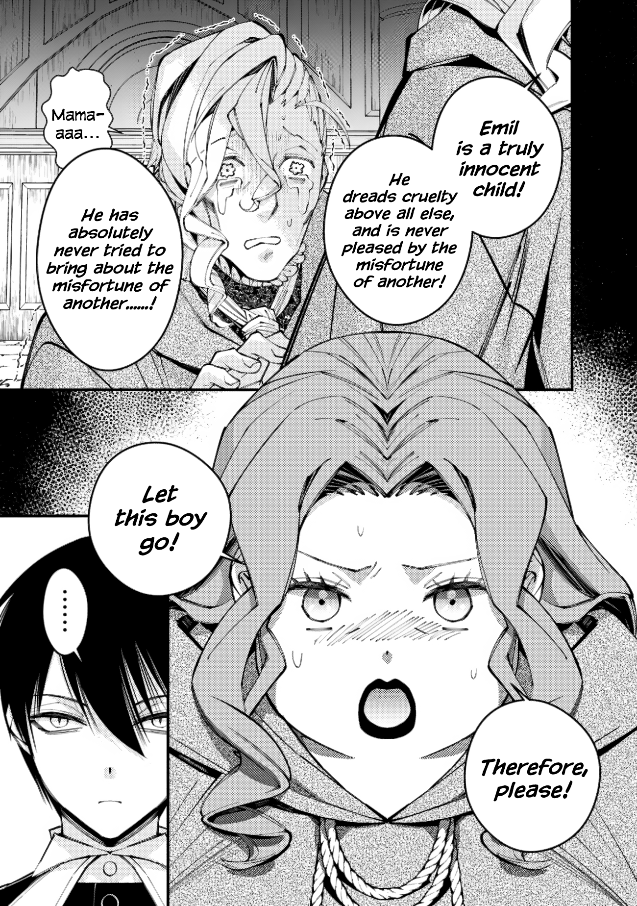 Halaman dari Fukushuu o Koinegau Saikyou Yuusha wa, Yami no Chikara de Senmetsu Musou Suru Chapter 95