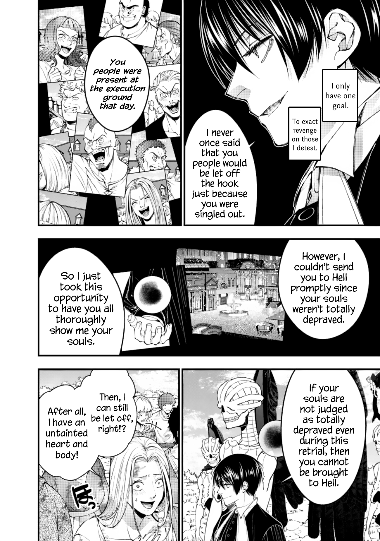 Halaman dari Fukushuu o Koinegau Saikyou Yuusha wa, Yami no Chikara de Senmetsu Musou Suru Chapter 95