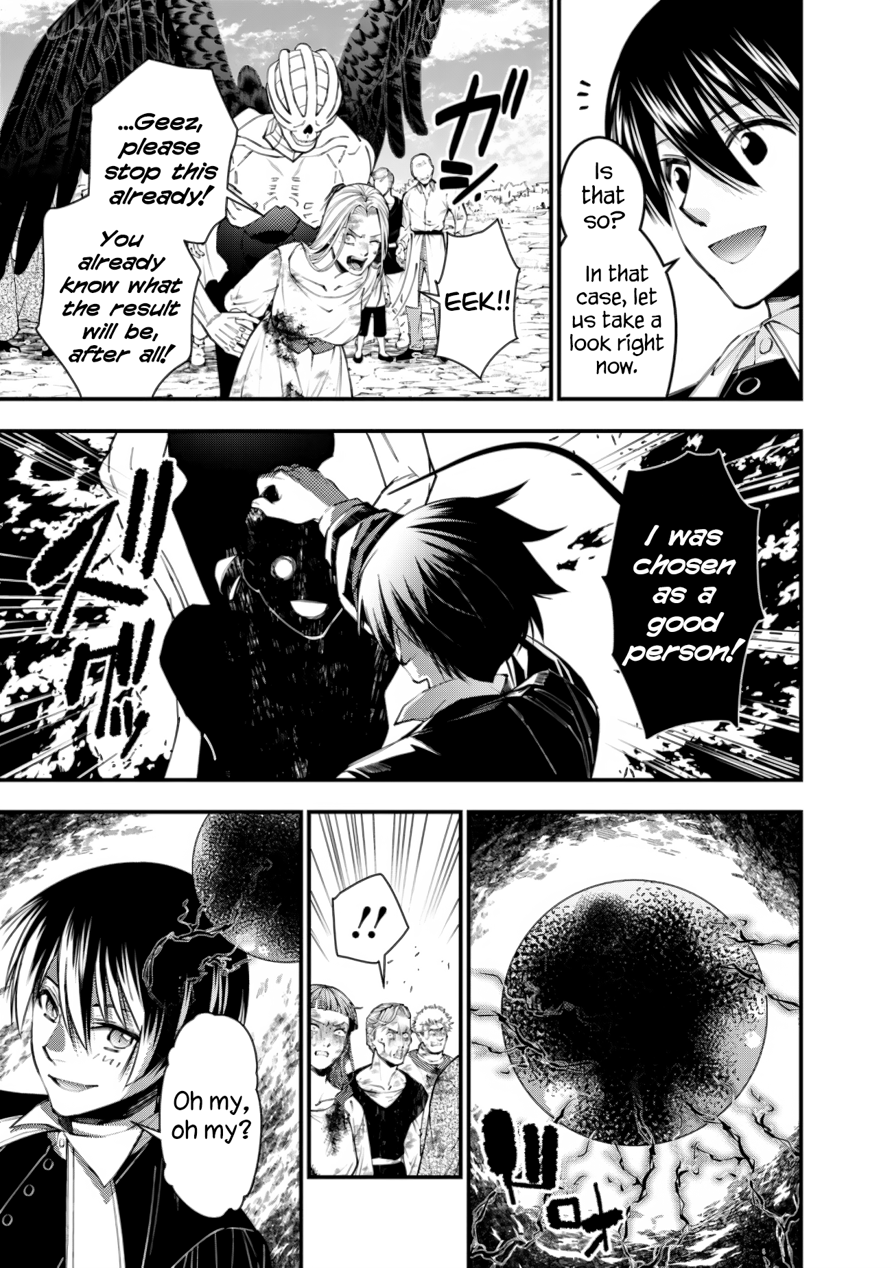 Halaman dari Fukushuu o Koinegau Saikyou Yuusha wa, Yami no Chikara de Senmetsu Musou Suru Chapter 95