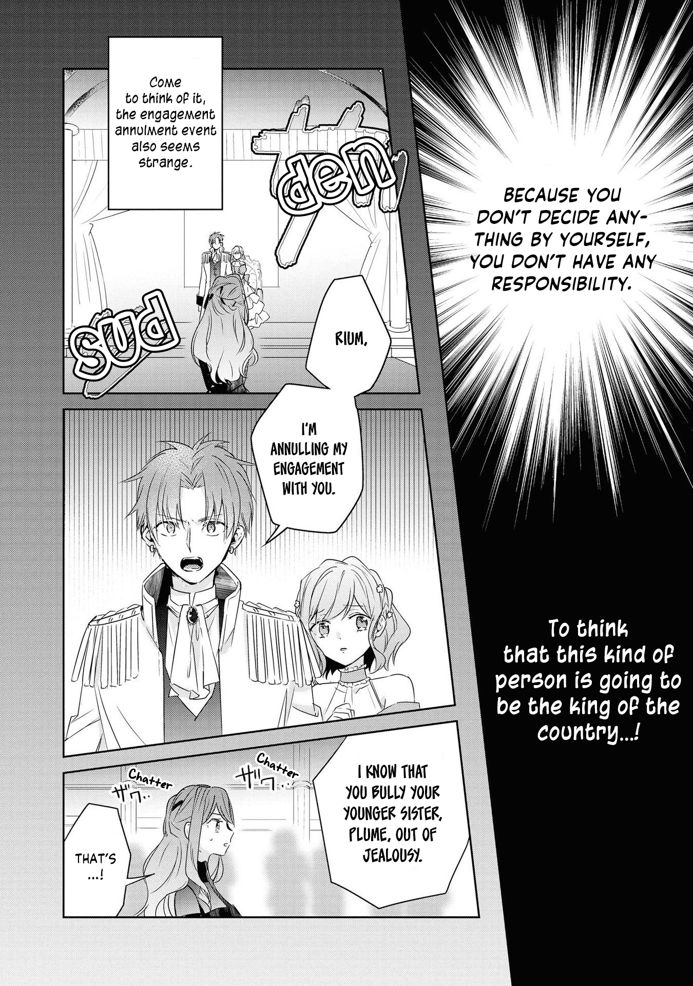 Halaman dari Though I May Be a Villainess, I'll Show You I Can Obtain Happiness! Chapter 6