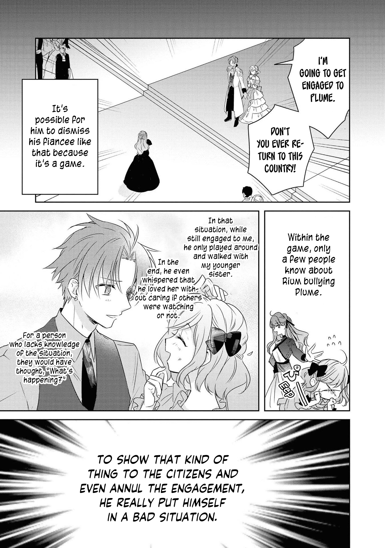 Halaman dari Though I May Be a Villainess, I'll Show You I Can Obtain Happiness! Chapter 6