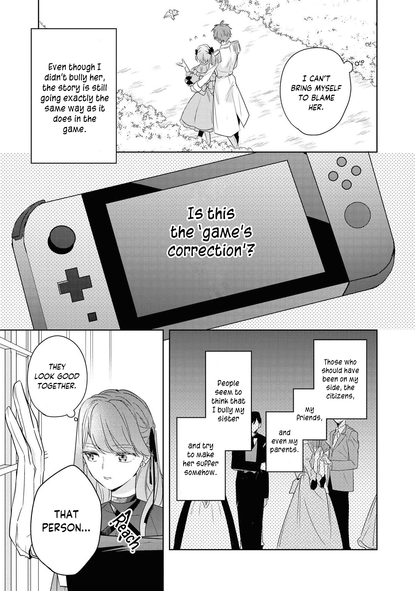 Halaman dari Though I May Be a Villainess, I'll Show You I Can Obtain Happiness! Chapter 6