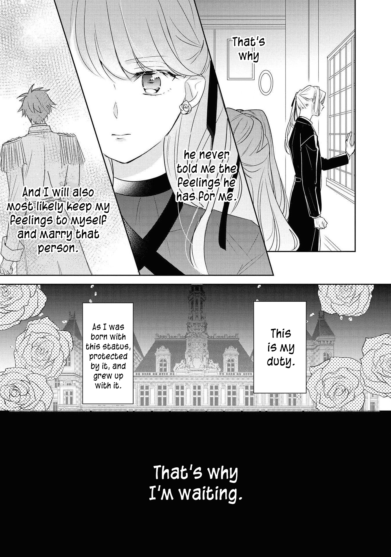 Halaman dari Though I May Be a Villainess, I'll Show You I Can Obtain Happiness! Chapter 6