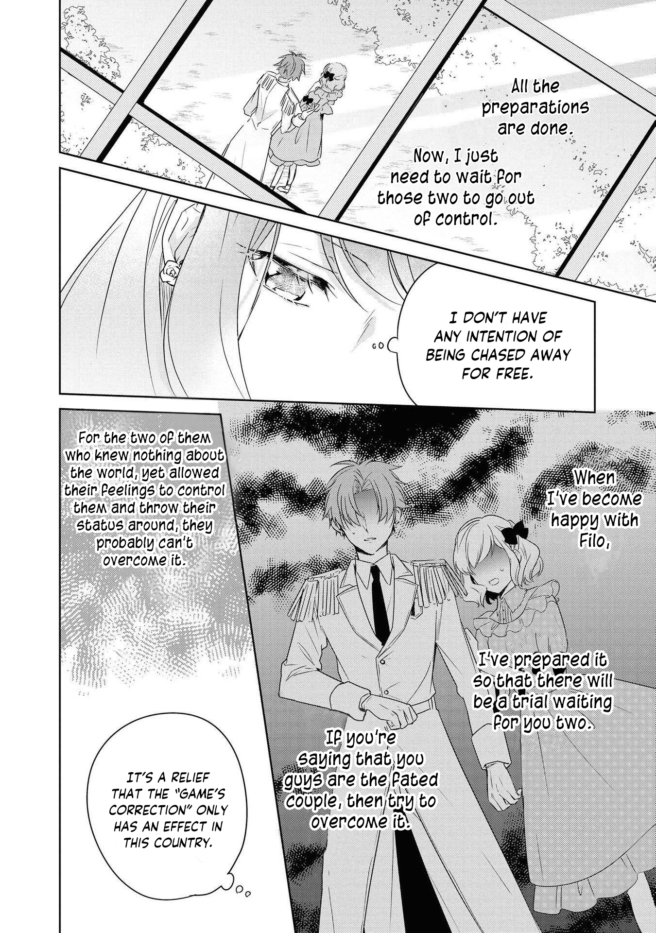 Halaman dari Though I May Be a Villainess, I'll Show You I Can Obtain Happiness! Chapter 6