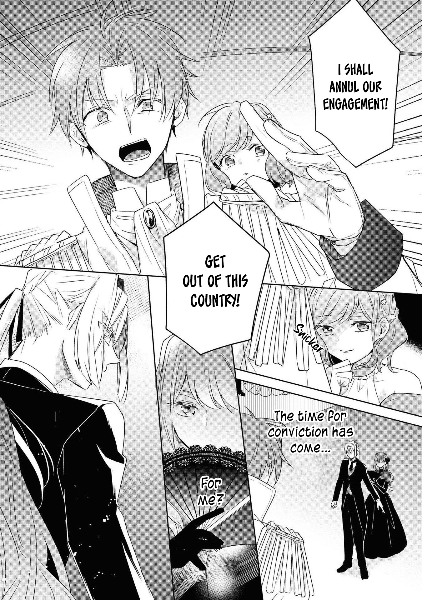 Halaman dari Though I May Be a Villainess, I'll Show You I Can Obtain Happiness! Chapter 6