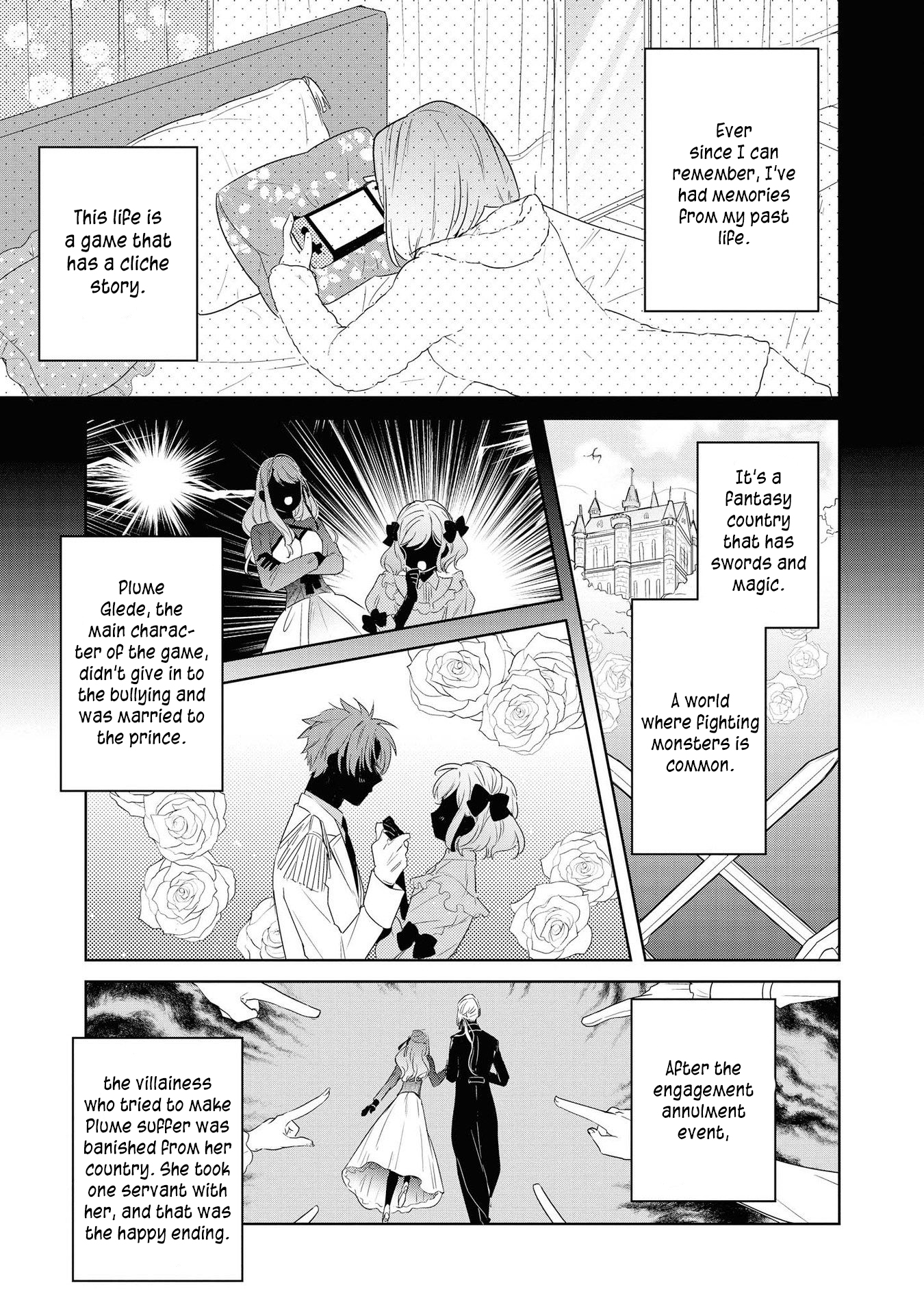 Halaman dari Though I May Be a Villainess, I'll Show You I Can Obtain Happiness! Chapter 6
