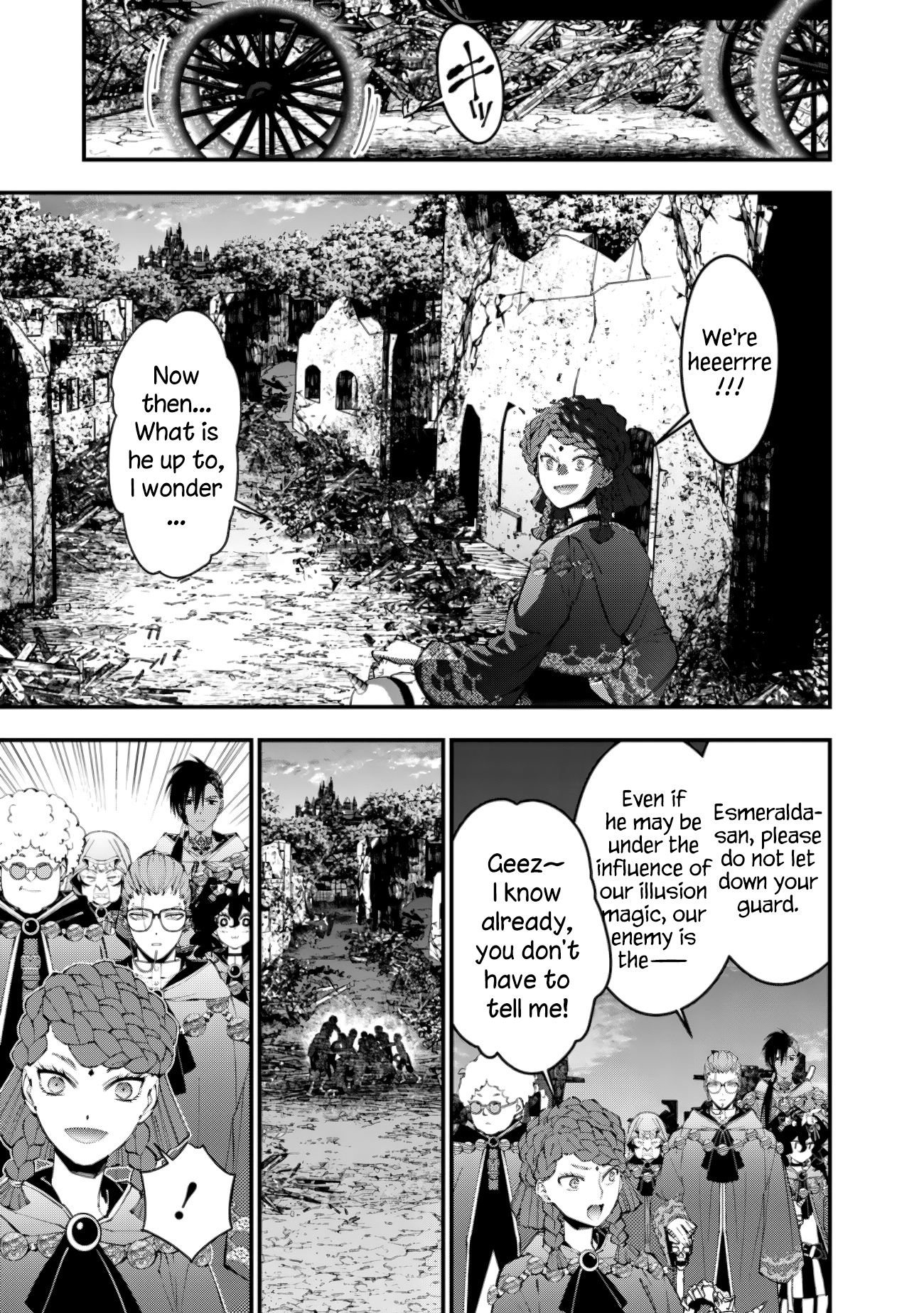 Halaman dari Fukushuu o Koinegau Saikyou Yuusha wa, Yami no Chikara de Senmetsu Musou Suru Chapter 97