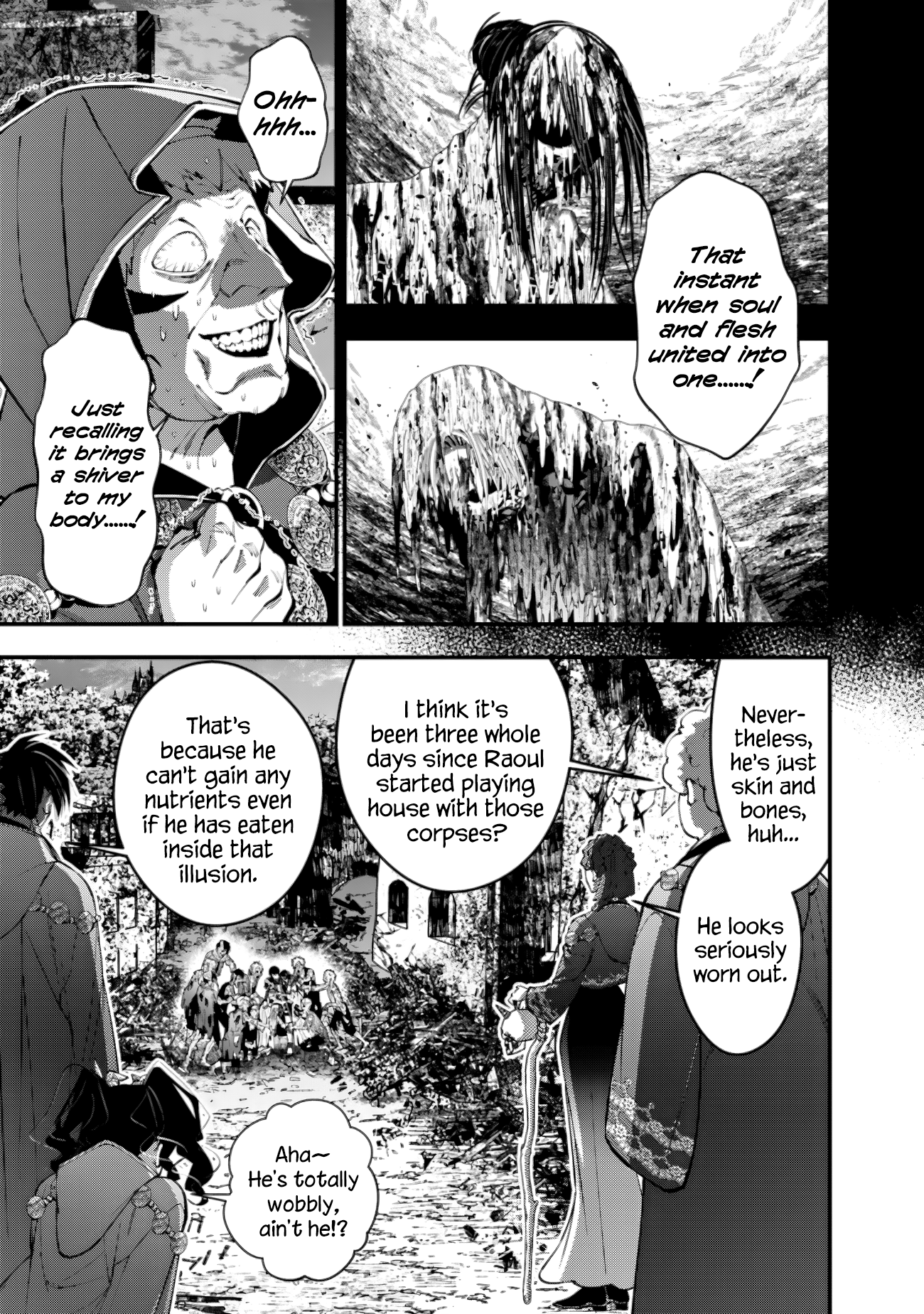 Halaman dari Fukushuu o Koinegau Saikyou Yuusha wa, Yami no Chikara de Senmetsu Musou Suru Chapter 97