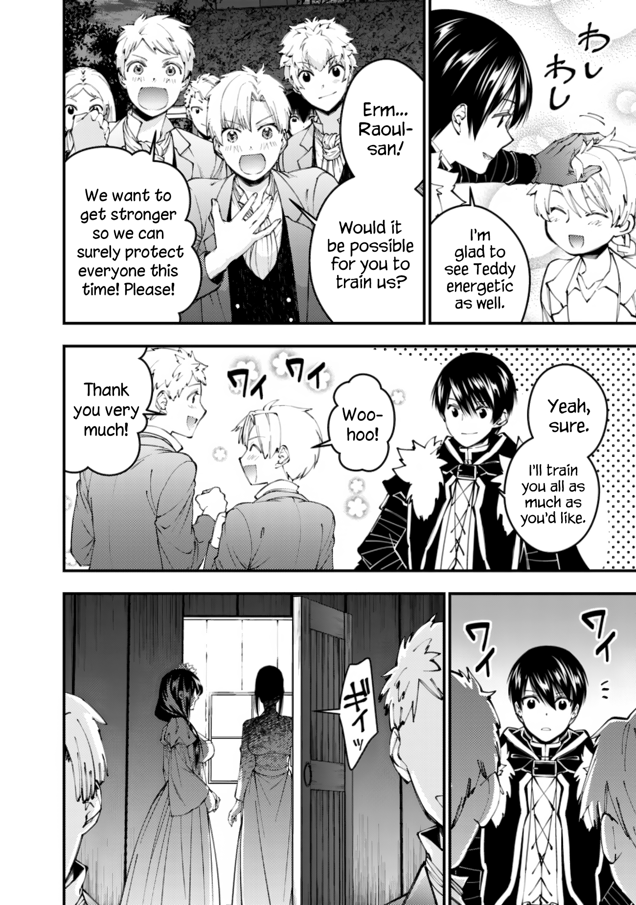 Halaman dari Fukushuu o Koinegau Saikyou Yuusha wa, Yami no Chikara de Senmetsu Musou Suru Chapter 97