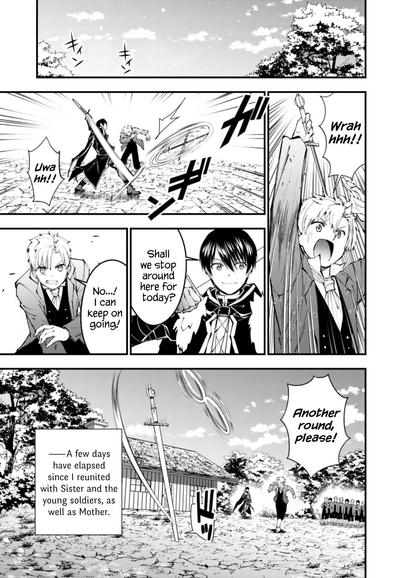 Halaman dari Fukushuu o Koinegau Saikyou Yuusha wa, Yami no Chikara de Senmetsu Musou Suru Chapter 97