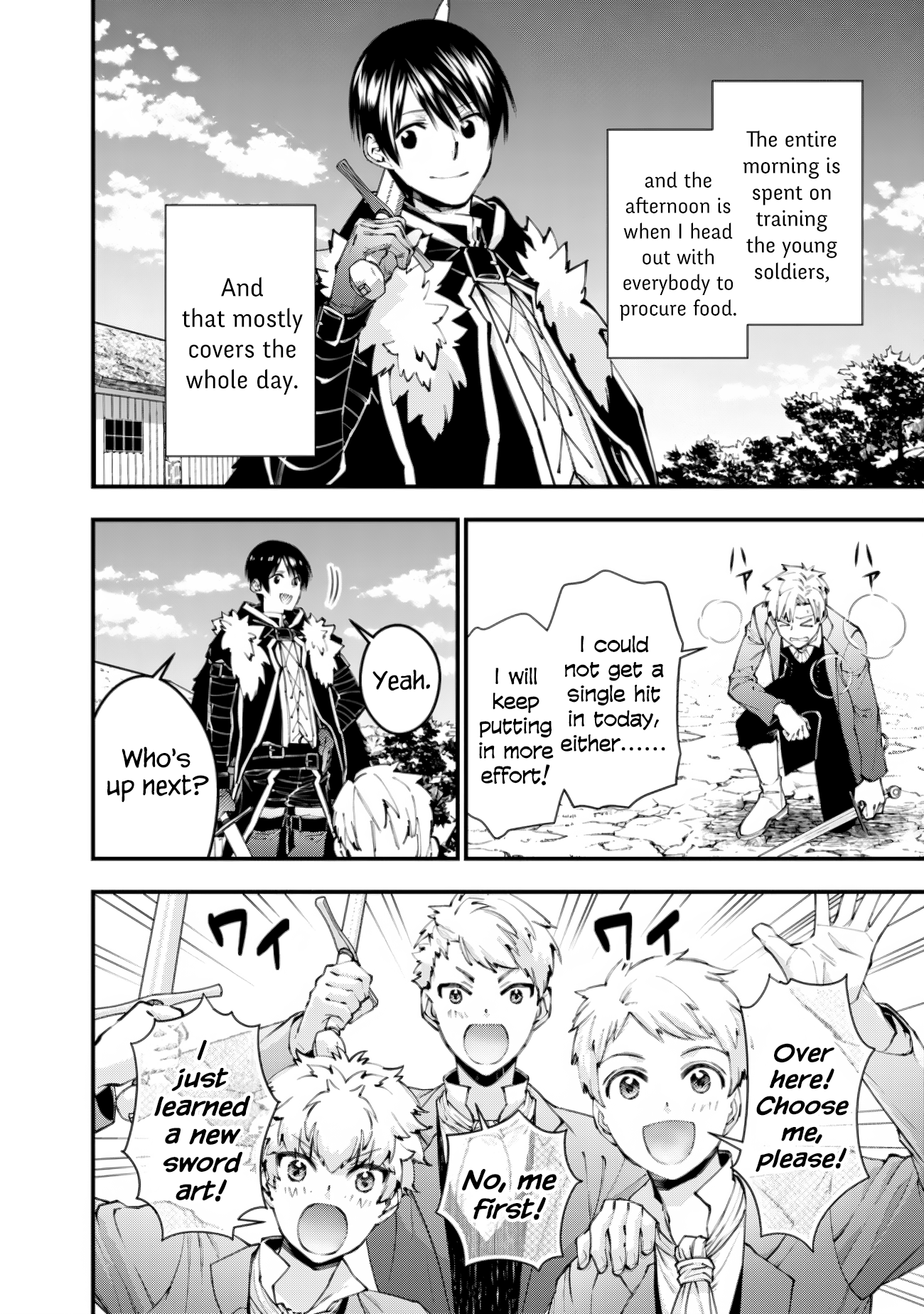 Halaman dari Fukushuu o Koinegau Saikyou Yuusha wa, Yami no Chikara de Senmetsu Musou Suru Chapter 97