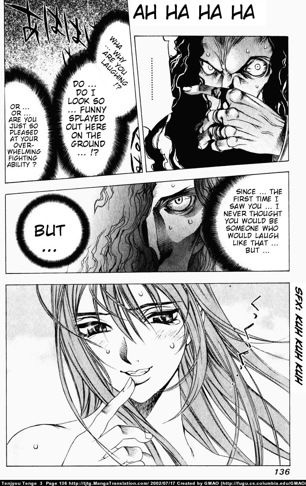 Halaman dari Tenjou Tenge Chapter 17