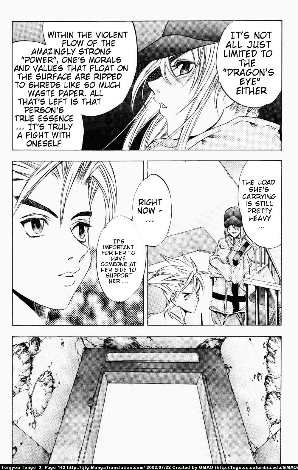 Halaman dari Tenjou Tenge Chapter 17