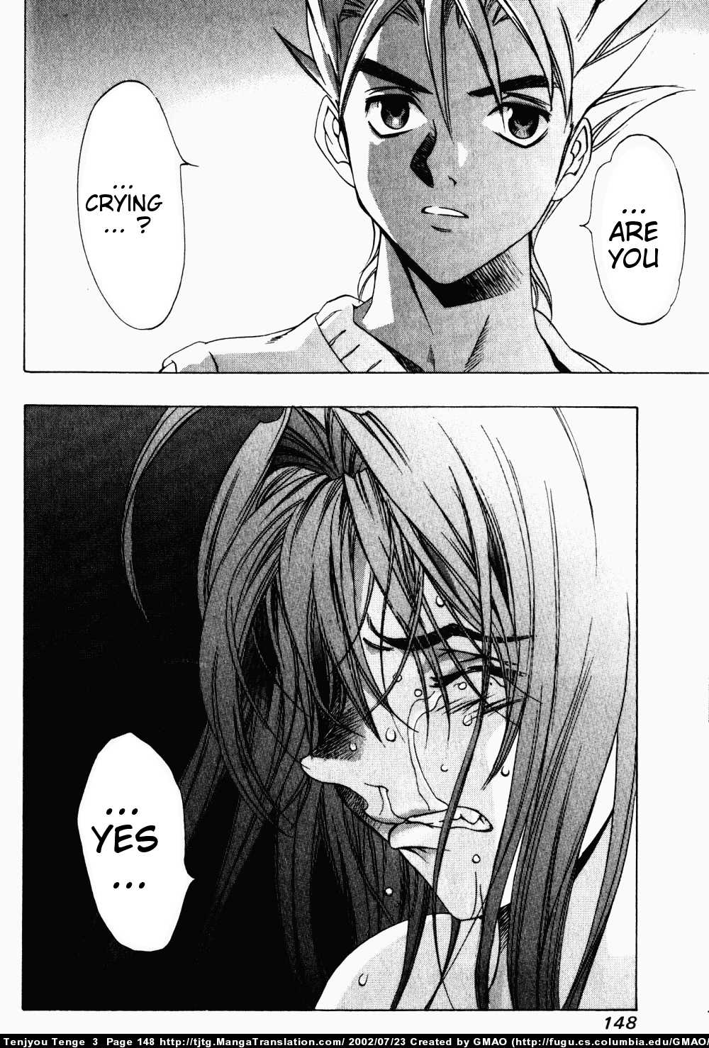 Halaman dari Tenjou Tenge Chapter 17