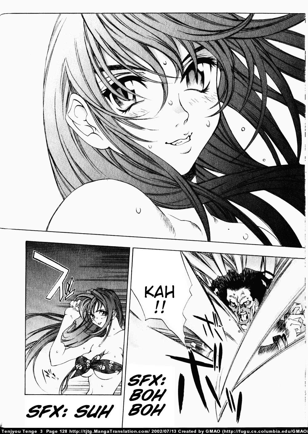 Halaman dari Tenjou Tenge Chapter 17