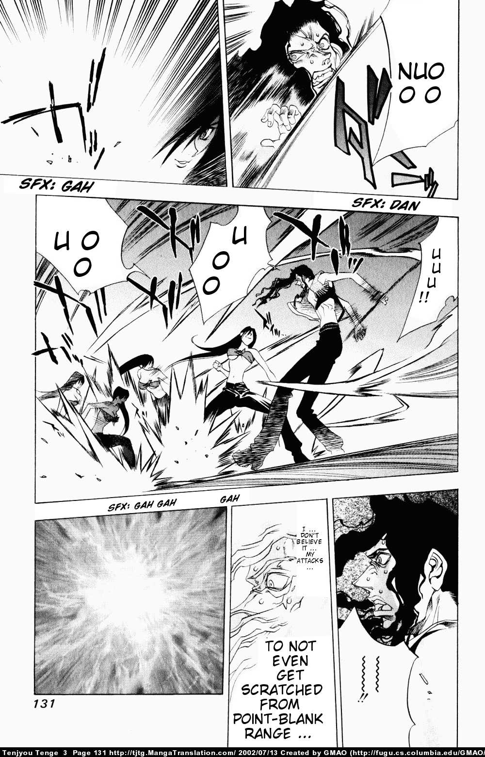 Halaman dari Tenjou Tenge Chapter 17